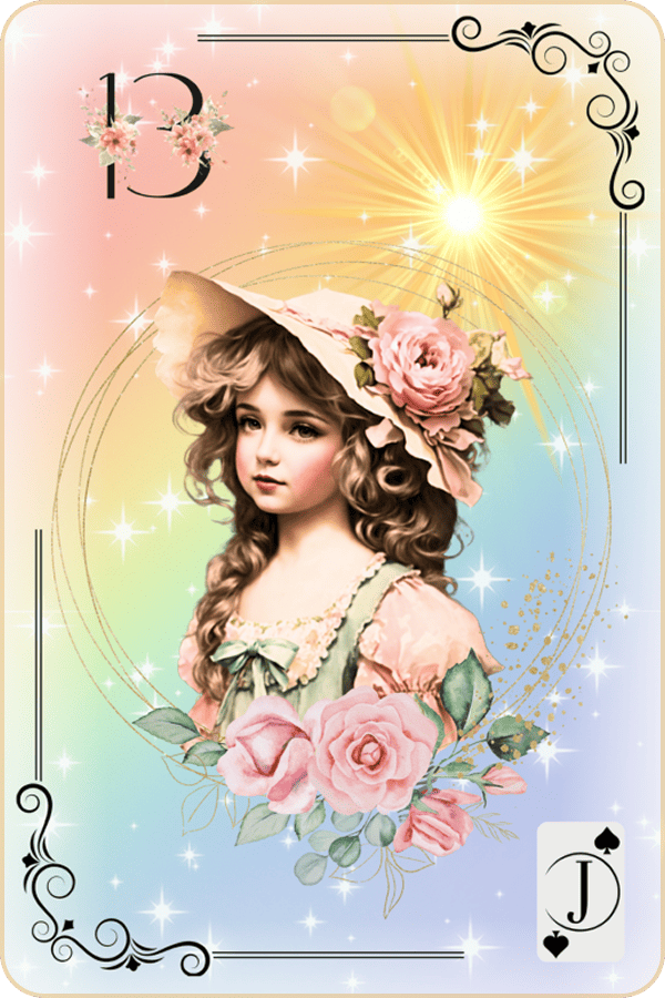 Carte Lenormand Magic Luna 13 - L'Enfant Signification
